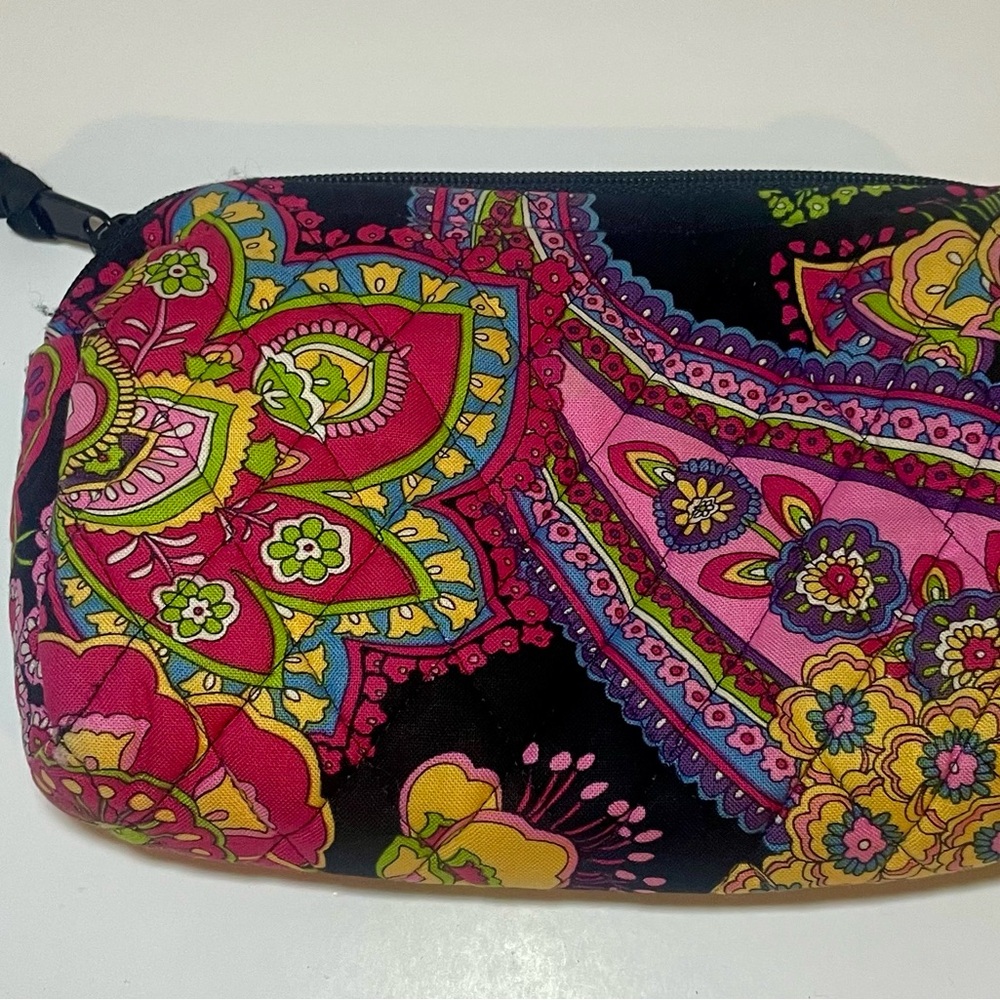Vera Bradley Vibrant Floral Cosmetic Bag